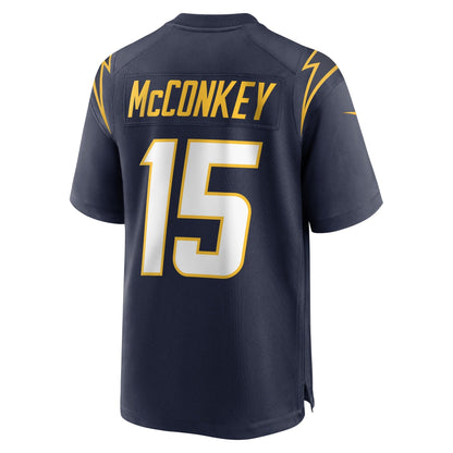 Ladd McConkey Los Angeles Chargers Nike Alternate Game Jersey -  Navy