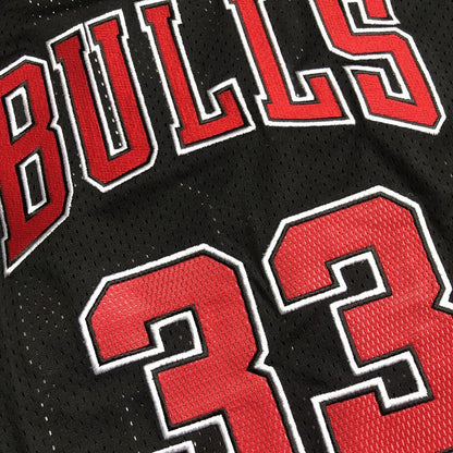 Chicago Bulls  Scottie Pippen Thorwback Black Jersey