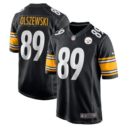Gunner Olszewski Pittsburgh Steelers Nike Game   Jersey - Black