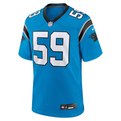 Luke Kuechly Carolina Panthers Nike Retired   Game Jersey - Blue