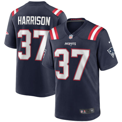 Rodney Harrison New England Patriots Nike Game Retired   Jersey - Navy