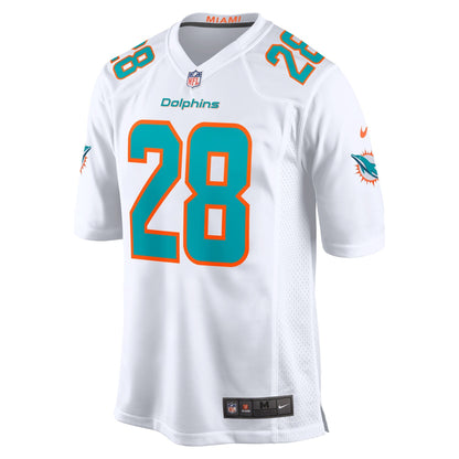 Devon Achane Miami Dolphins Nike   Game Jersey - White