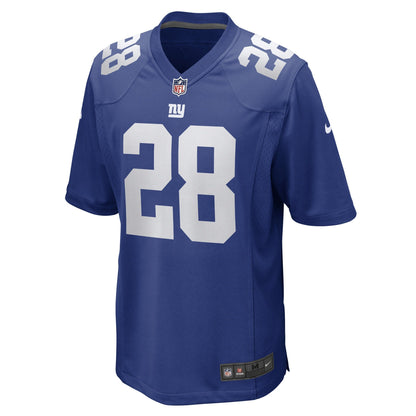 Cor'Dale Flott New York Giants Nike Game   Jersey - Royal