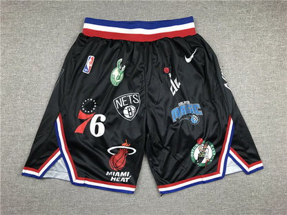 Supreme co-branded NBA shorts (black)