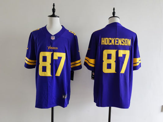 Men's Minnesota Vikings T.J. Hockenson Nike Jersey -  Purple