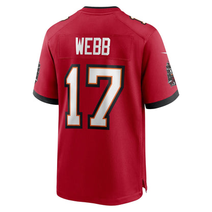 Raleigh Webb Tampa Bay Buccaneers Nike  Game Jersey -  Red