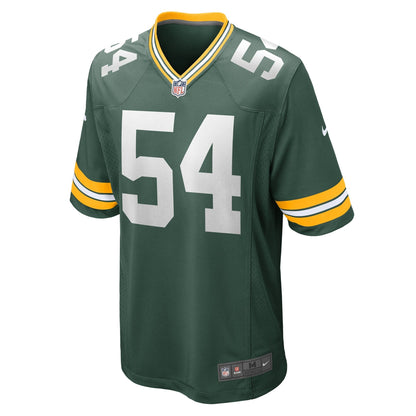 Kristian Welch Green Bay Packers Nike Team Game Jersey -  Green
