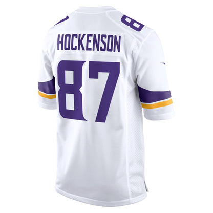 T.J. Hockenson Minnesota Vikings Nike Game   Jersey - White