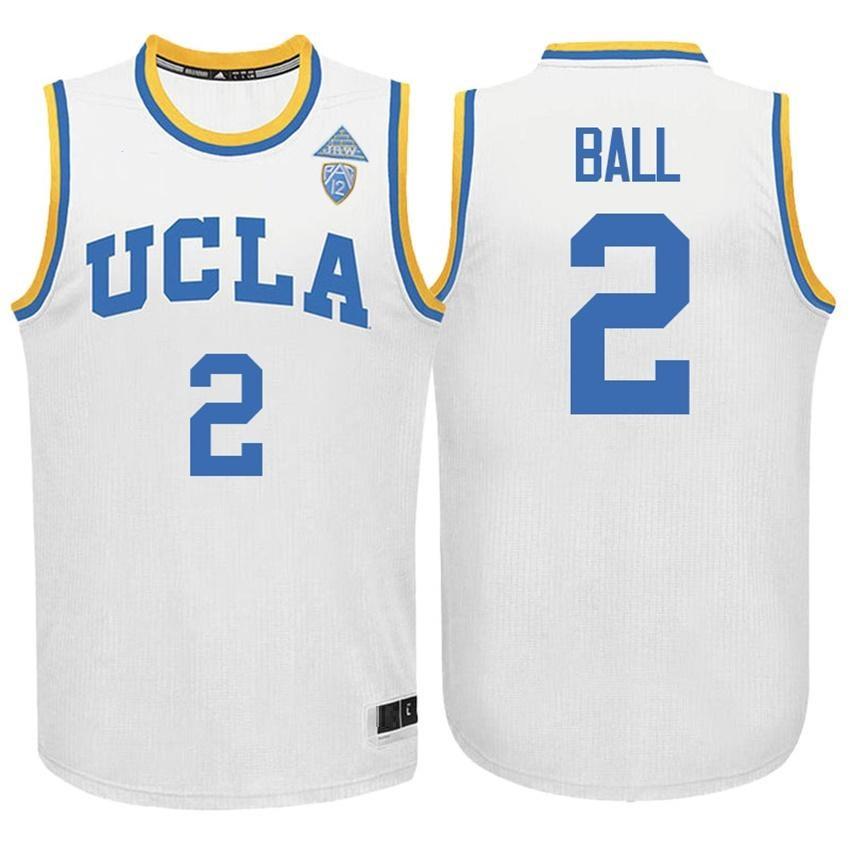 Lonzo Ball White UCLA Jersey