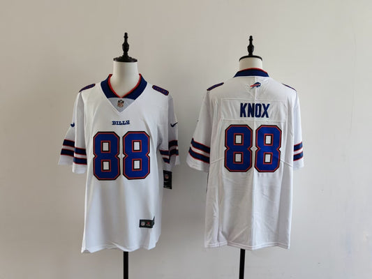 Men's Buffalo Bills Dawson Knox Jersey-White