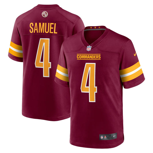 Curtis Samuel Washington Commanders Nike Game   Jersey - Burgundy