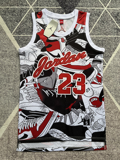 Michael Jordan Chicago Bulls 23 Black Thorwback Jersey