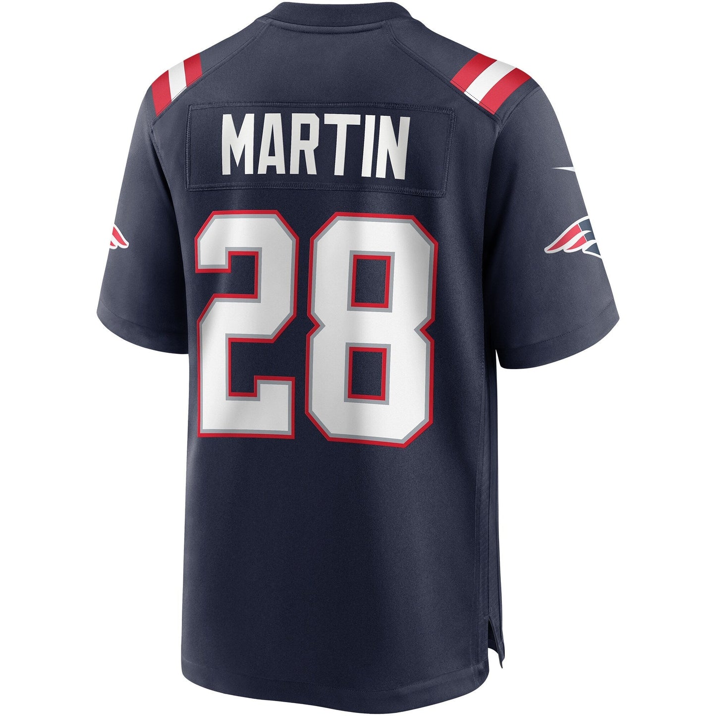 Curtis Martin New England Patriots Nike Game Retired   Jersey - Navy
