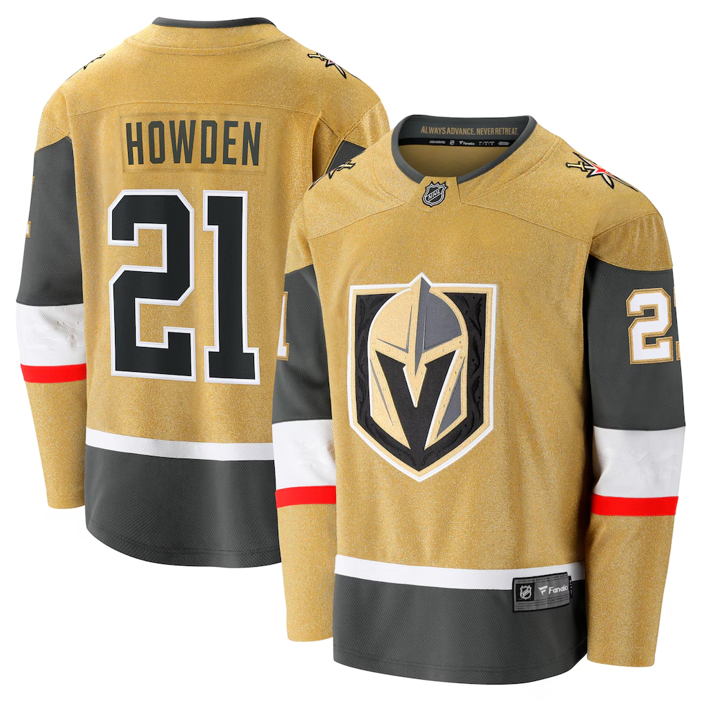 Men's Vegas Golden Knights Brett Howden #21 Jersey