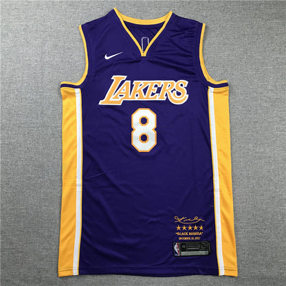 Kobe Bryant #8 Los Angeles Lakers Retirement Edition - Embroidered Jersey