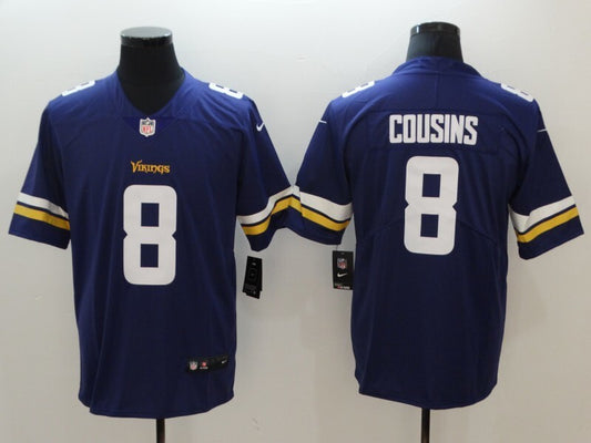 Men's Minnesota Vikings Kirk Cousins Nike Jersey -  Purple#8