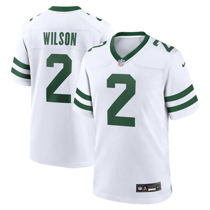 Zach Wilson New York Jets Nike Game Jersey - Legacy White