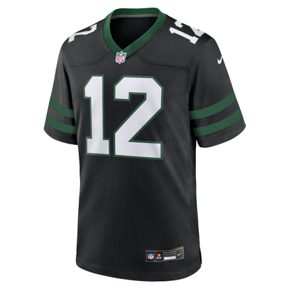 Joe Namath New York Jets Nike Alternate Retired   Game Jersey - Legacy Black