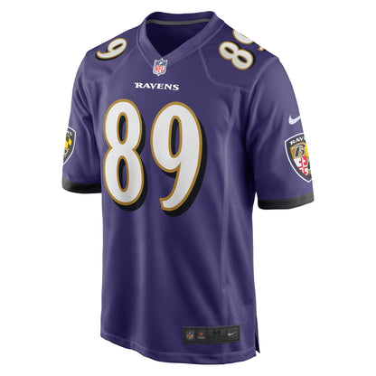 Steve Smith Sr. Baltimore Ravens Nike Retired   Game Jersey - Purple