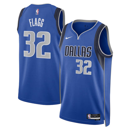 Dallas Mavericks Cooper Flagg Nike Blue 2025 NBA Draft First Round Pick Swingman Jersey