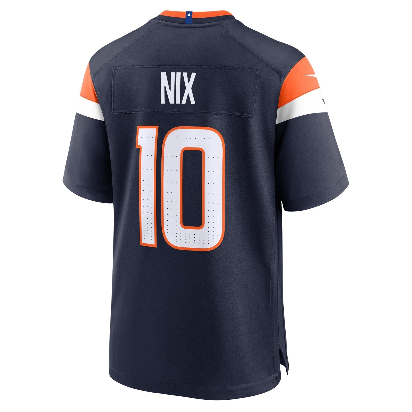 Bo Nix Denver Broncos Nike Alternate Game Jersey -  Navy
