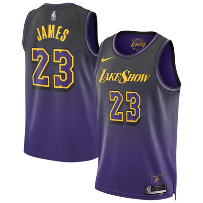 Los Angeles Lakers LeBron James  Purple 2024/25 Swingman Jersey