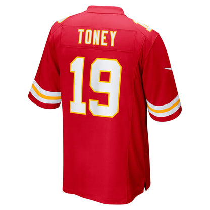 Kadarius Toney Kansas City Chiefs Nike Game   Jersey - Red