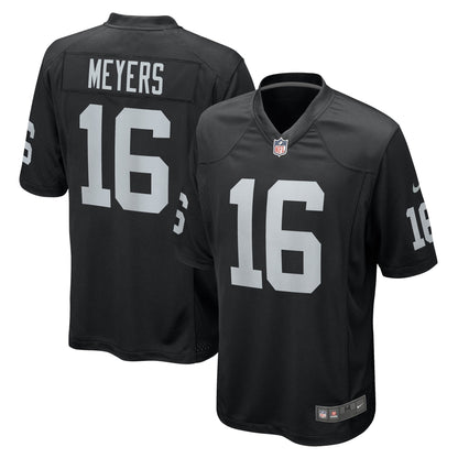 Jakobi Meyers Las Vegas Raiders Nike Game   Jersey - Black