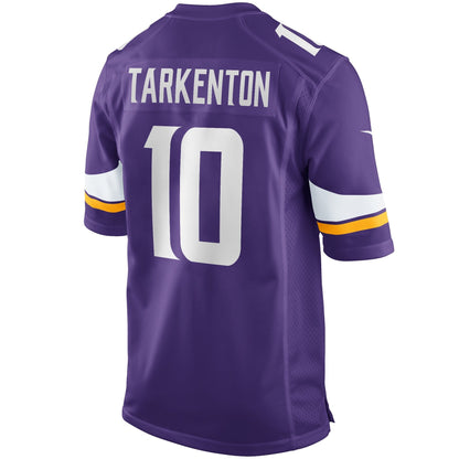 Fran Tarkenton Minnesota Vikings Nike Game Retired   Jersey - Purple