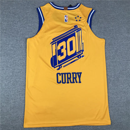 Golden State Warriors Stephen Curry #30 City Edition Swingman Jersey - Embroidered