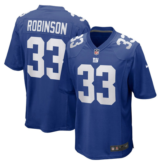 Aaron Robinson New York Giants Nike Game   Jersey - Royal