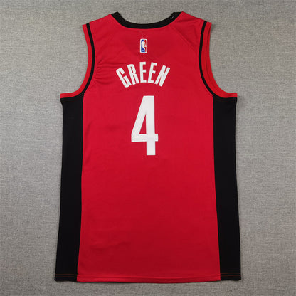 Houston Rockets Jalen Green #4 City Edition Swingman Jersey - Embroidered