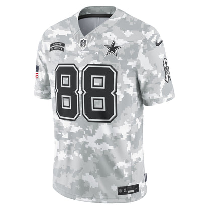 CeeDee Lamb Dallas Cowboys Nike 2024 Salute to Service Limited Jersey - Arctic Camo