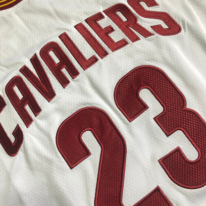 Cleveland Cavaliers LeBron James 23 White MN