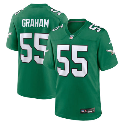Brandon Graham Philadelphia Eagles Nike Alternate Game Jersey - Kelly Green