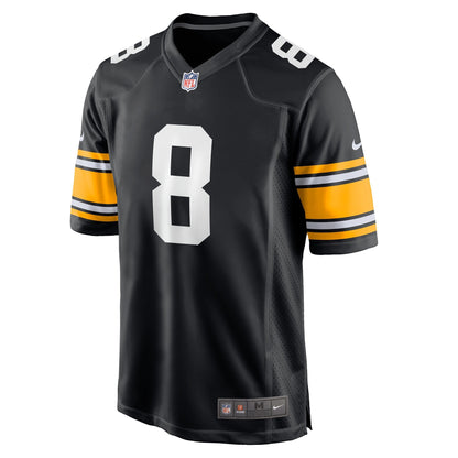 Kenny Pickett Pittsburgh Steelers Nike   Alternate Game Jersey - Black