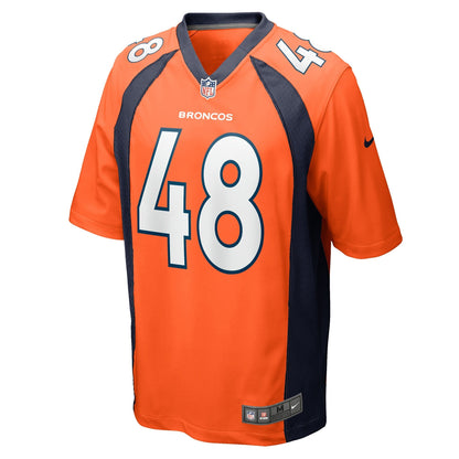 Mitchell Fraboni Denver Broncos Nike Team Game Jersey -  Orange