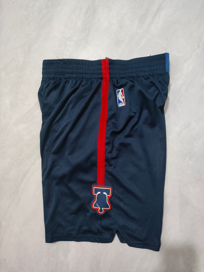 Philadelphia 76ers Blue 24 City Edition Shorts