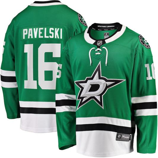 Joe Pavelski Dallas Stars   Breakaway Home  Jersey - Kelly Green