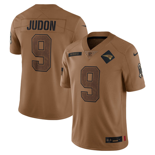 Matthew Judon New England Patriots Nike Salute To Service Limited Jersey - Brown