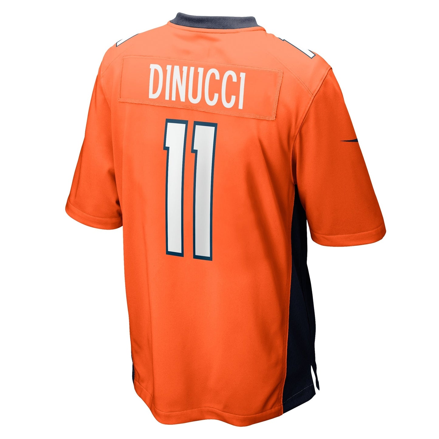 Ben DiNucci Denver Broncos Nike Team Game Jersey -  Orange