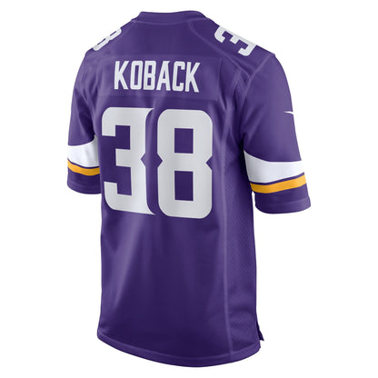Bryant Koback Minnesota Vikings Nike Home Game   Jersey - Purple