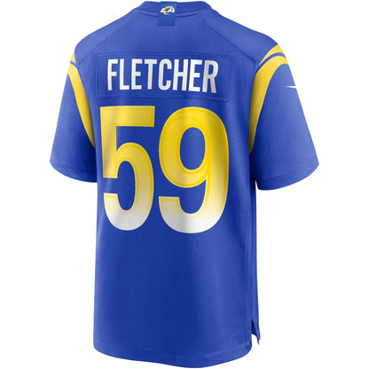 London Fletcher Los Angeles Rams Nike Game Retired   Jersey - Royal