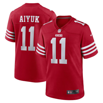 Brandon Aiyuk San Francisco 49ers Nike Team   Game Jersey - Scarlet