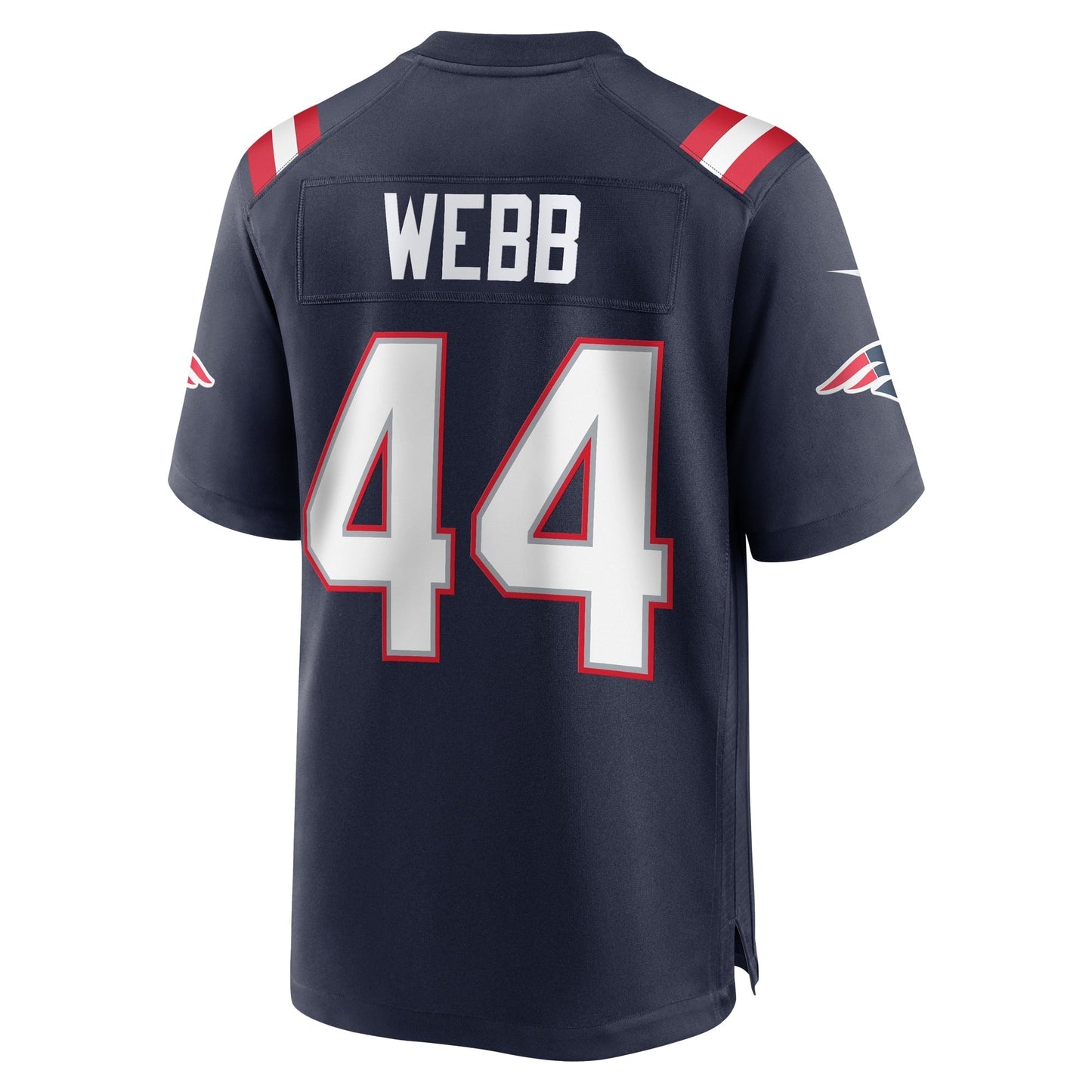 Raleigh Webb New England Patriots Nike Home Game   Jersey - Navy