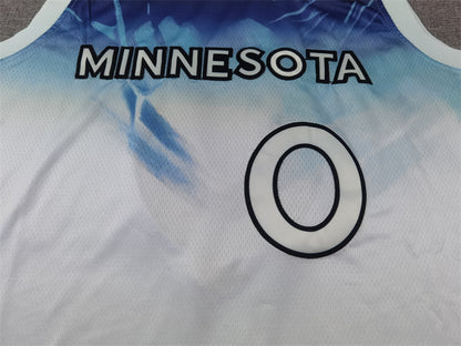 Unisex Minnesota Timberwolves 2024/25 Embroidered Swingman Jersey City Edition