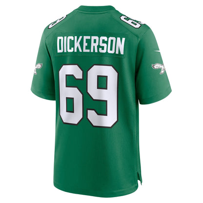 Landon Dickerson Philadelphia Eagles Nike Alternate Game Jersey - Kelly Green