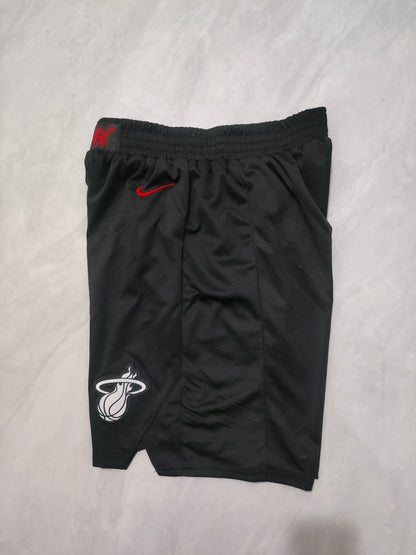 Miami Heat Black 24 City Edition Shorts