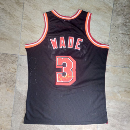 Dwayne Wade Miami Heat Black 3 MN
