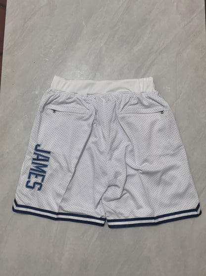 Movie Version White Pocket Shorts